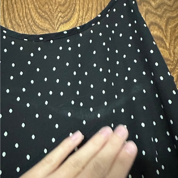 Papermoon Black Dot Knot Blouse - Picture 9 of 10